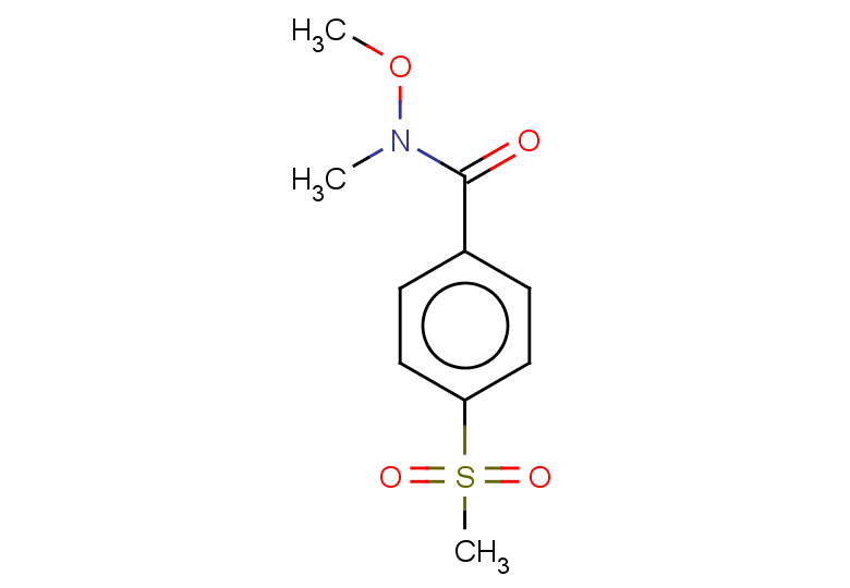 4-methanesulfonyl-N-methoxy-N-methylbenzamide