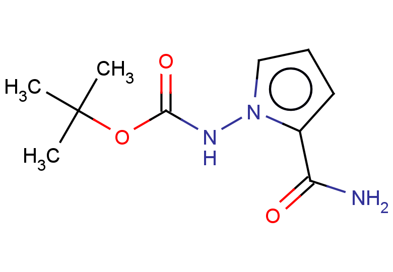 1-{[(tert-butoxy)carbonyl]amino}-1H-pyrrole-2-carboxamide
