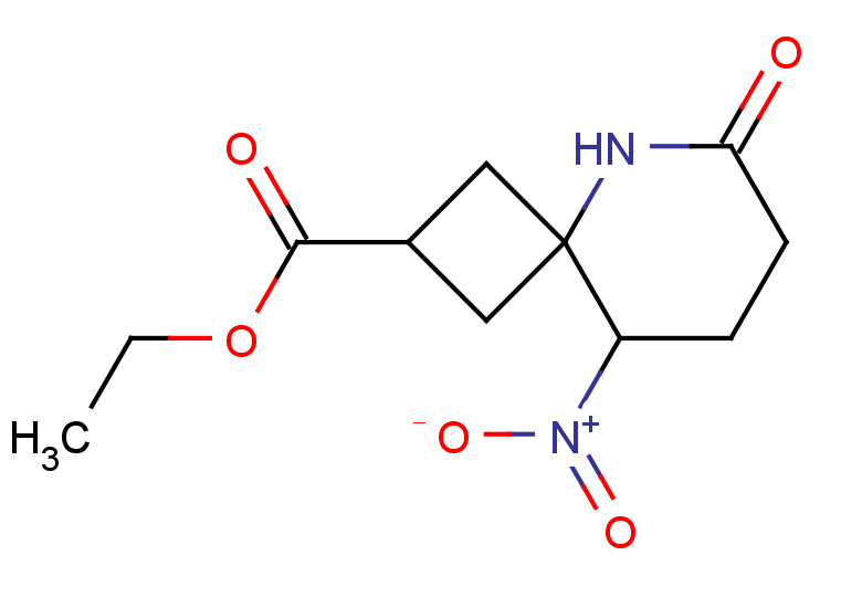 ethyl 9-nitro-6-oxo-5-azaspiro[3.5]nonane-2-carboxylate