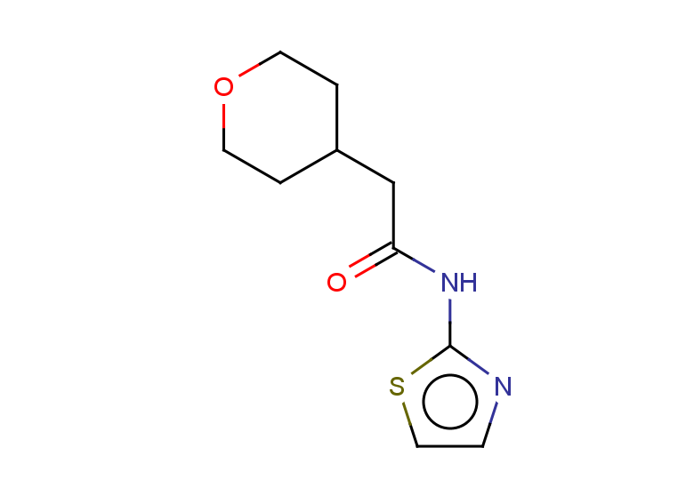 2-(oxan-4-yl)-N-(1,3-thiazol-2-yl)acetamide