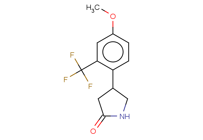 4-[4-methoxy-2-(trifluoromethyl)phenyl]pyrrolidin-2-one