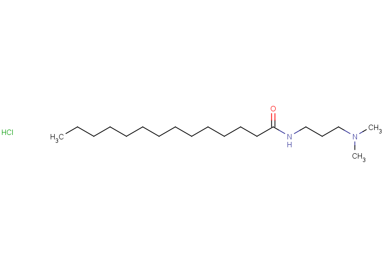 N-[3-(dimethylamino)propyl]tetradecanamide hydrochloride