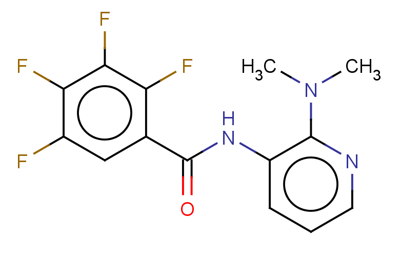 N-[2-(dimethylamino)pyridin-3-yl]-2,3,4,5-tetrafluorobenzamide