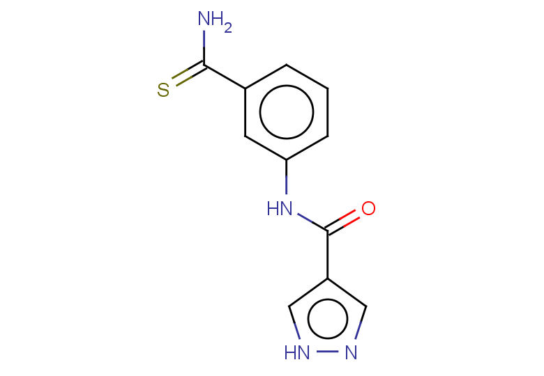 N-(3-carbamothioylphenyl)-1H-pyrazole-4-carboxamide
