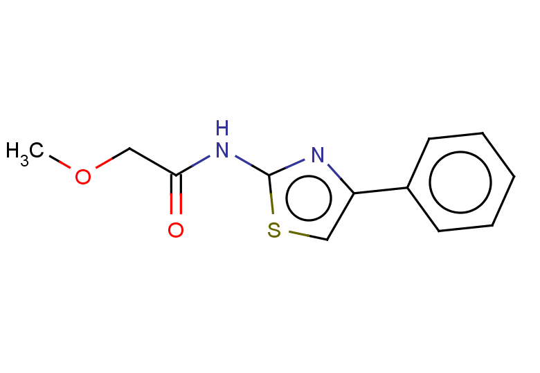 2-methoxy-N-(4-phenyl-1,3-thiazol-2-yl)acetamide