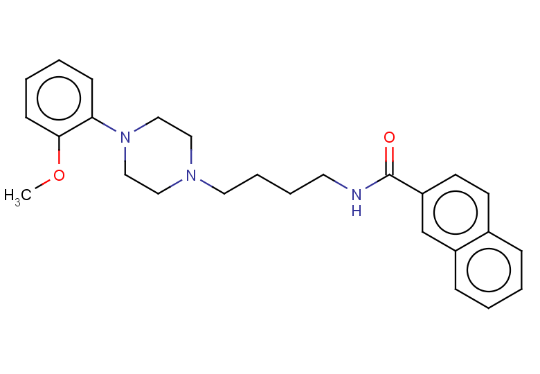 N-{4-[4-(2-methoxyphenyl)piperazin-1-yl]butyl}naphthalene-2-carboxamide