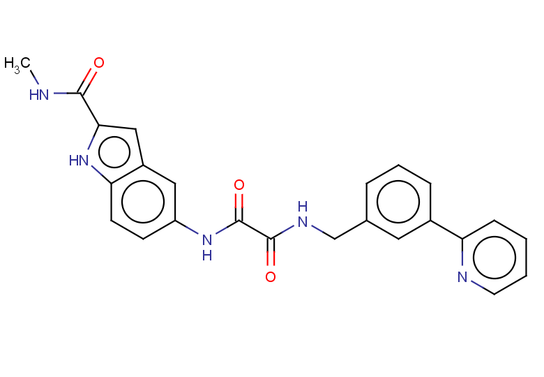 N-[2-(methylcarbamoyl)-1H-indol-5-yl]-N'-{[3-(pyridin-2-yl)phenyl]methyl}ethanediamide