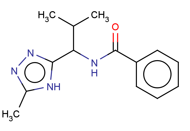N-[2-methyl-1-(5-methyl-4H-1,2,4-triazol-3-yl)propyl]benzamide