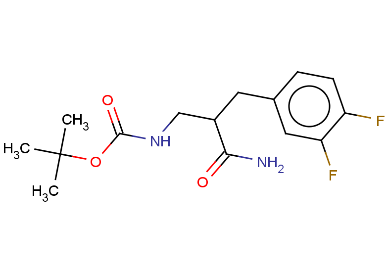 tert-butyl N-{2-carbamoyl-2-[(3,4-difluorophenyl)methyl]ethyl}carbamate