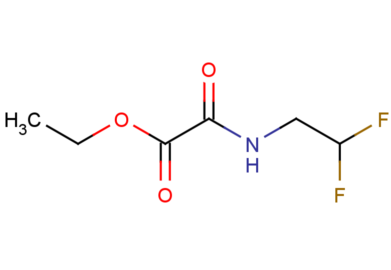 ethyl [(2,2-difluoroethyl)carbamoyl]formate