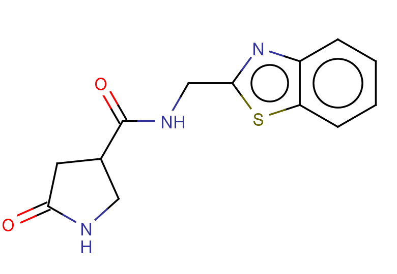 N-(benzo[d]thiazol-2-ylmethyl)-5-oxopyrrolidine-3-carboxamide