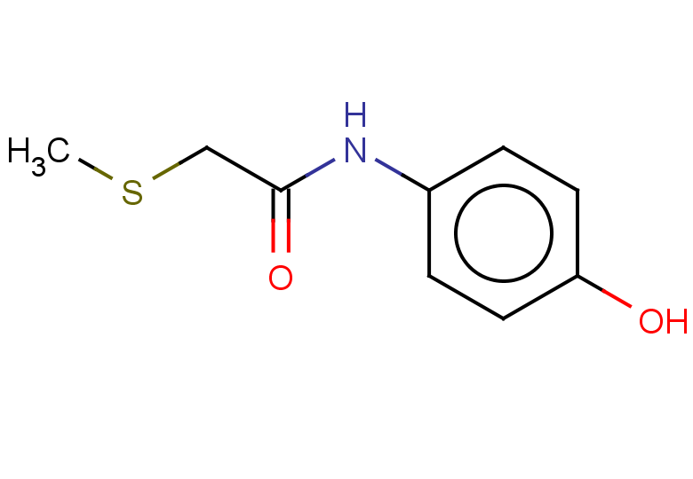 N-(4-hydroxyphenyl)-2-(methylsulfanyl)acetamide