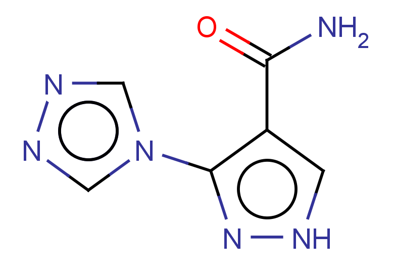 3-(4H-1,2,4-triazol-4-yl)-1H-pyrazole-4-carboxamide