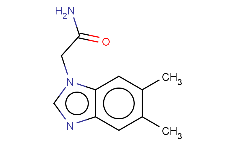 2-(5,6-dimethyl-1H-1,3-benzodiazol-1-yl)acetamide
