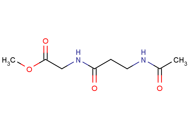 methyl 2-(3-acetamidopropanamido)acetate