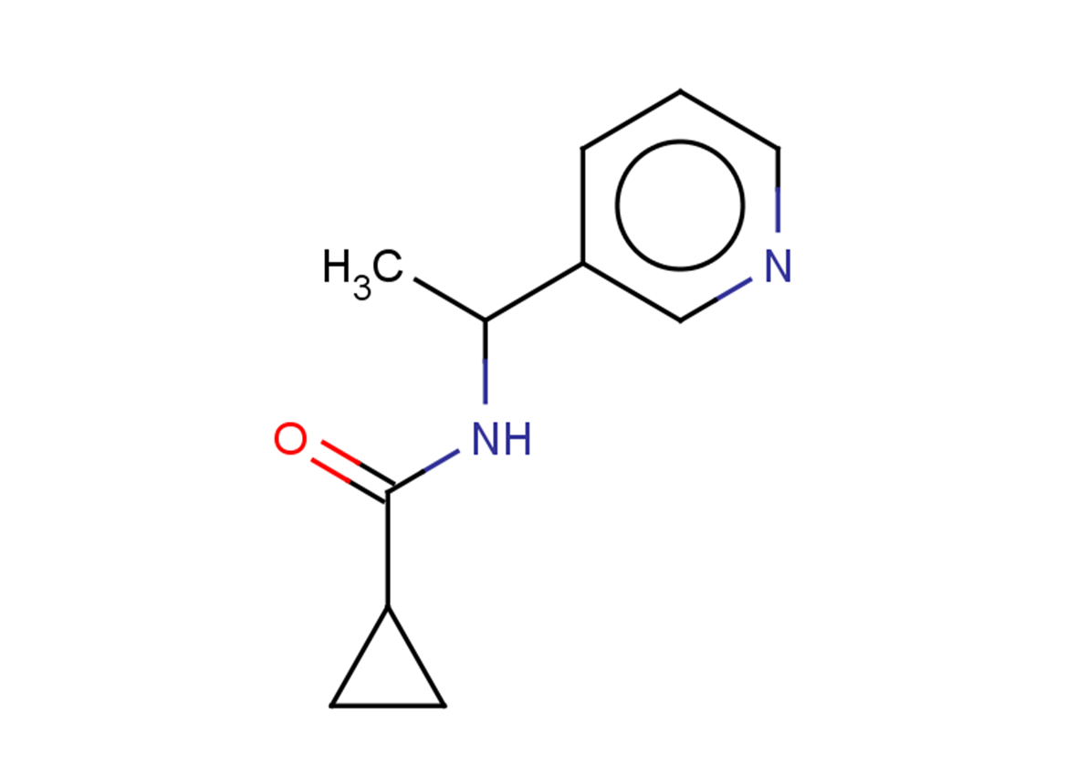 N-[1-(pyridin-3-yl)ethyl]cyclopropanecarboxamide