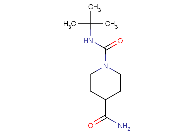 N1-tert-butylpiperidine-1,4-dicarboxamide
