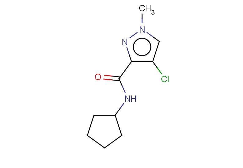 4-chloro-N-cyclopentyl-1-methyl-1H-pyrazole-3-carboxamide