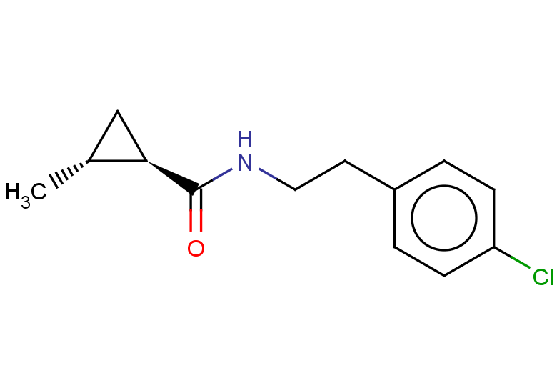 (1R,2R)-N-[2-(4-chlorophenyl)ethyl]-2-methylcyclopropane-1-carboxamide