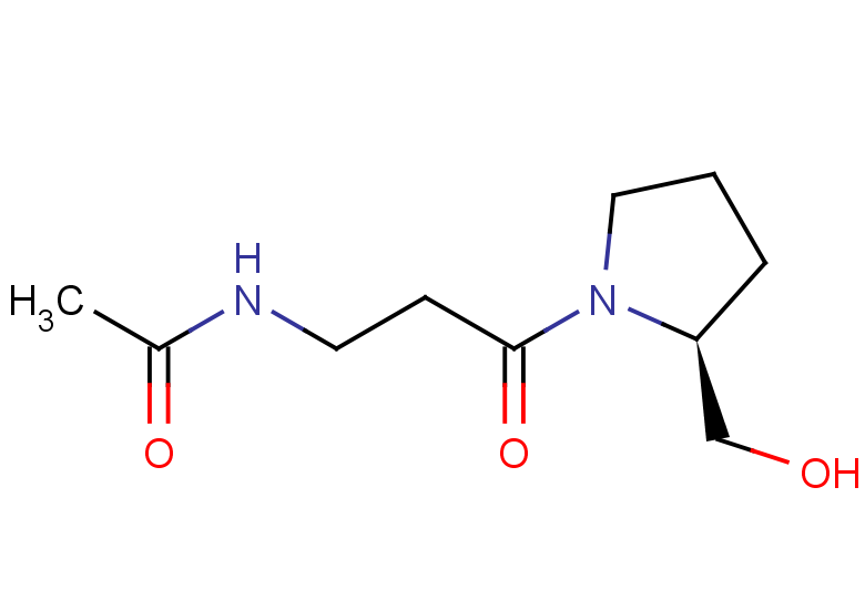 N-{3-[(2S)-2-(hydroxymethyl)pyrrolidin-1-yl]-3-oxopropyl}acetamide