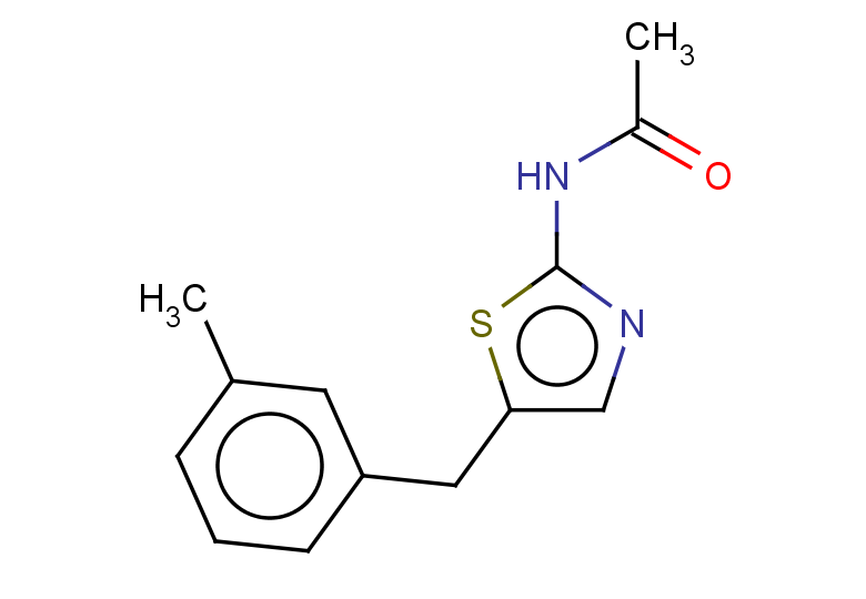 N-{5-[(3-methylphenyl)methyl]-1,3-thiazol-2-yl}acetamide