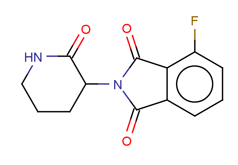 4-fluoro-2-(2-oxopiperidin-3-yl)-2,3-dihydro-1H-isoindole-1,3-dione