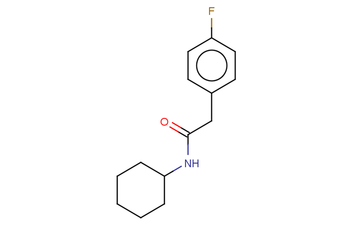 N-cyclohexyl-2-(4-fluorophenyl)acetamide