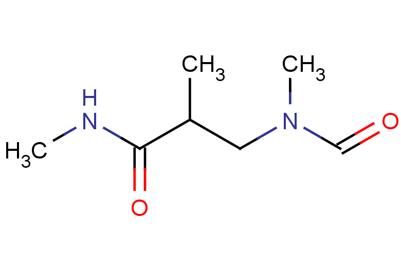 N,2-dimethyl-3-(N-methylformamido)propanamide