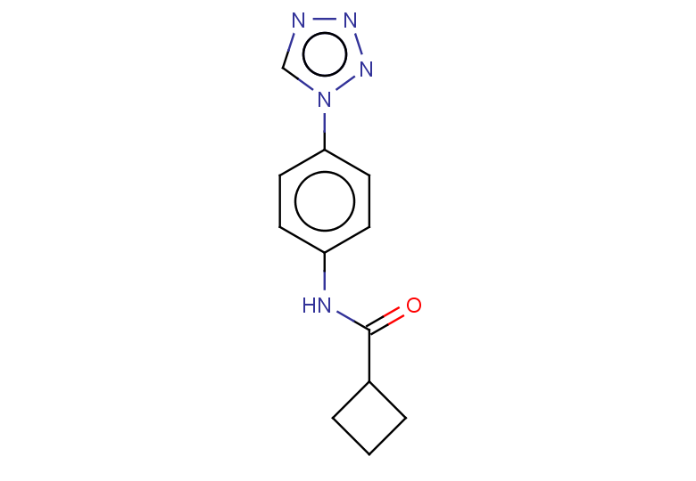 N-[4-(1H-1,2,3,4-tetrazol-1-yl)phenyl]cyclobutanecarboxamide