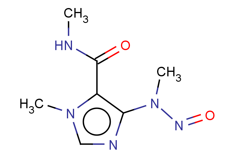 N,1-dimethyl-4-[methyl(nitroso)amino]-1H-imidazole-5-carboxamide