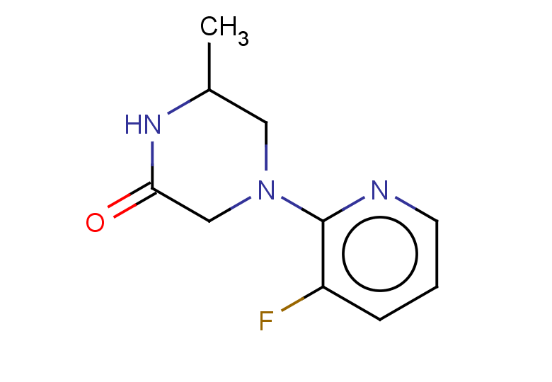 4-(3-fluoropyridin-2-yl)-6-methylpiperazin-2-one