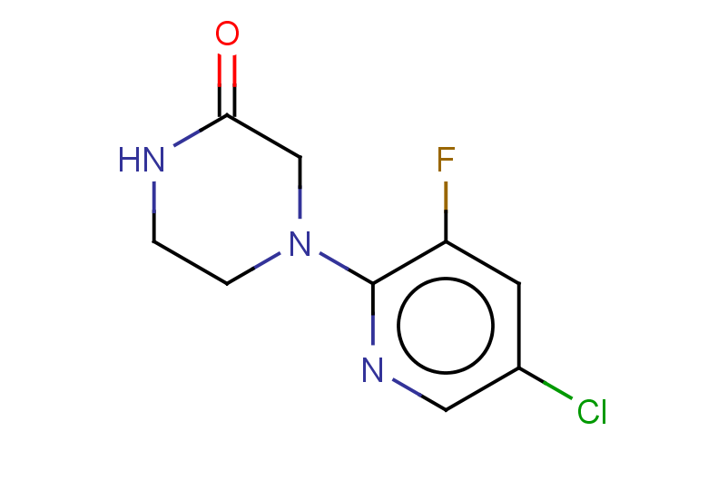 4-(5-chloro-3-fluoropyridin-2-yl)piperazin-2-one