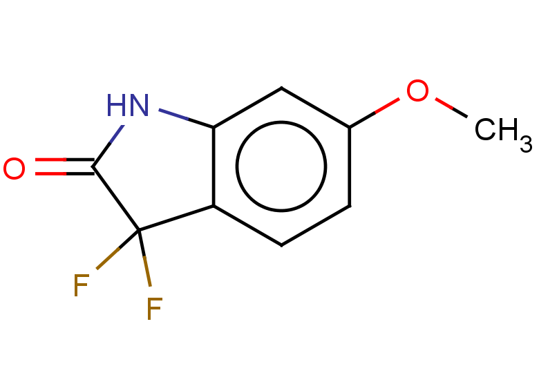 3,3-difluoro-6-methoxy-2,3-dihydro-1H-indol-2-one