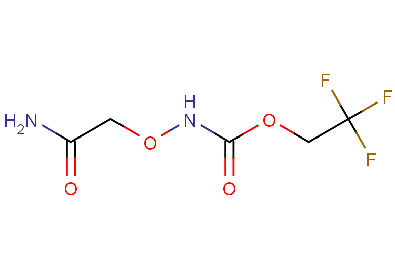 2,2,2-trifluoroethyl N-(carbamoylmethoxy)carbamate