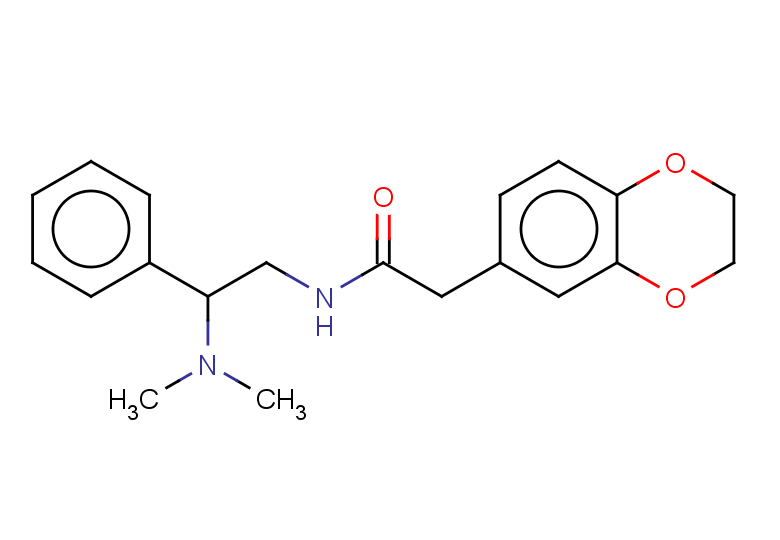 2-(2,3-dihydro-1,4-benzodioxin-6-yl)-N-[2-(dimethylamino)-2-phenylethyl]acetamide