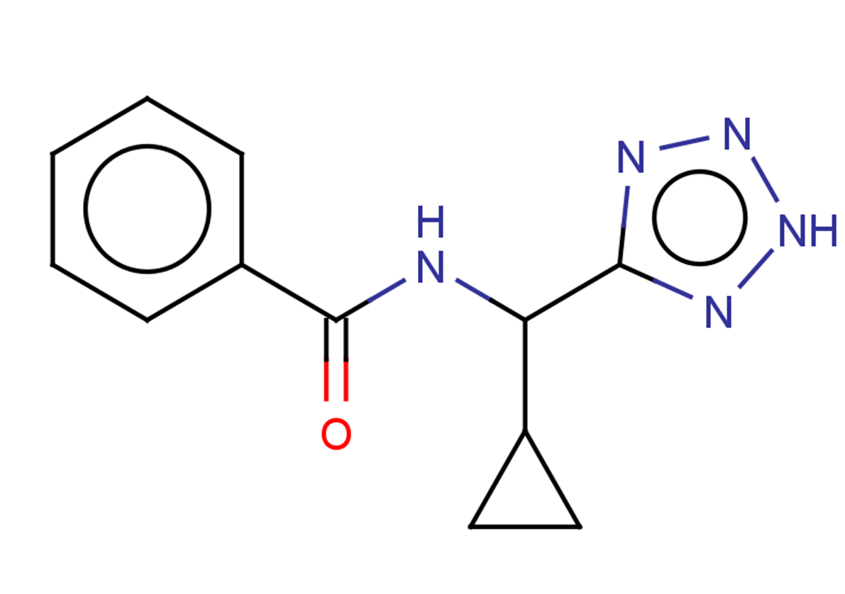 N-[cyclopropyl(2H-1,2,3,4-tetrazol-5-yl)methyl]benzamide