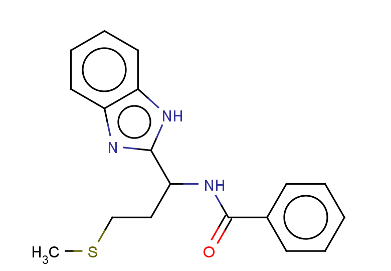 N-[1-(1H-1,3-benzodiazol-2-yl)-3-(methylsulfanyl)propyl]benzamide