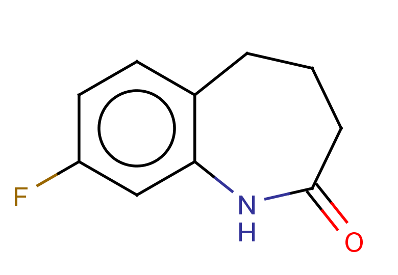 8-fluoro-2,3,4,5-tetrahydro-1H-1-benzazepin-2-one