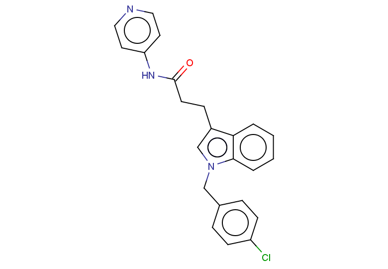 3-{1-[(4-chlorophenyl)methyl]-1H-indol-3-yl}-N-(pyridin-4-yl)propanamide