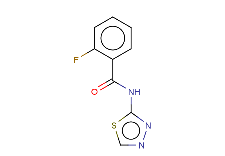 2-fluoro-N-(1,3,4-thiadiazol-2-yl)benzamide