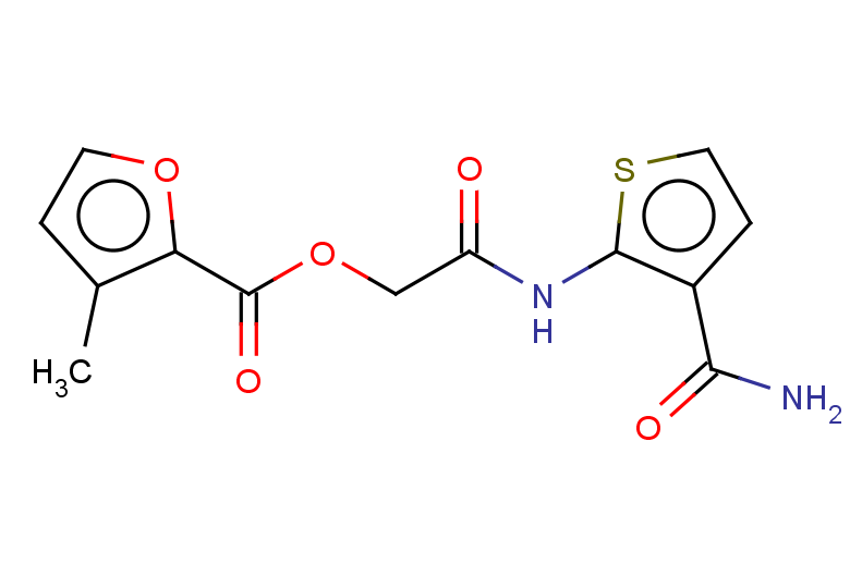 [(3-carbamoylthiophen-2-yl)carbamoyl]methyl 3-methylfuran-2-carboxylate