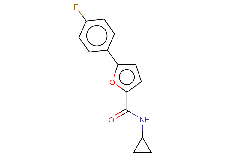 N-cyclopropyl-5-(4-fluorophenyl)furan-2-carboxamide