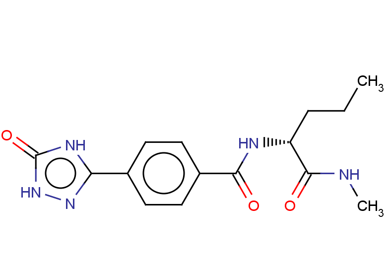 (2R)-N-methyl-2-{[4-(5-oxo-4,5-dihydro-1H-1,2,4-triazol-3-yl)phenyl]formamido}pentanamide