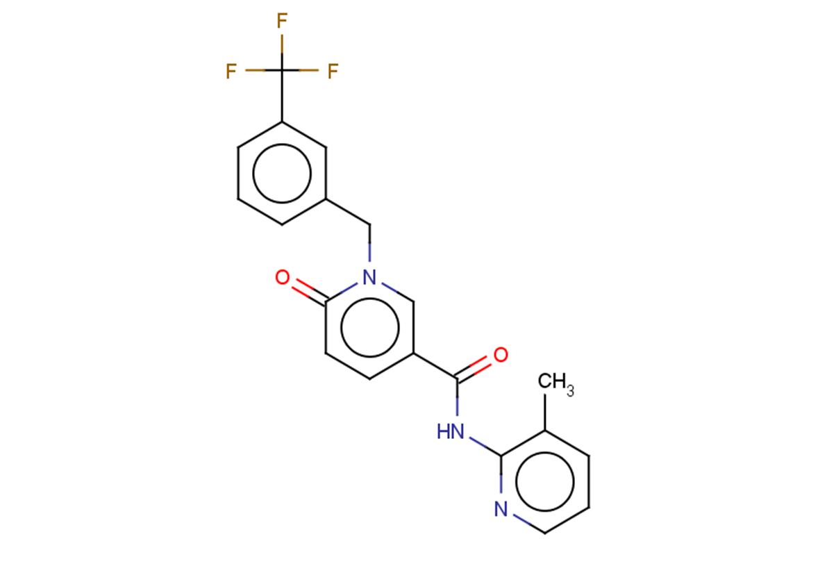 N-(3-methylpyridin-2-yl)-6-oxo-1-{[3-(trifluoromethyl)phenyl]methyl}-1,6-dihydropyridine-3-carboxamide