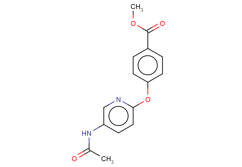 methyl 4-[(5-acetamidopyridin-2-yl)oxy]benzoate