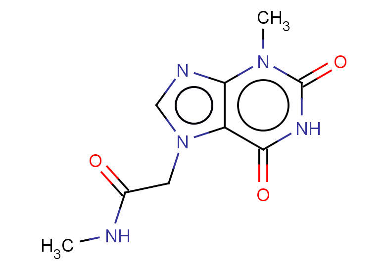 N-methyl-2-(3-methyl-2,6-dioxo-2,3,6,7-tetrahydro-1H-purin-7-yl)acetamide