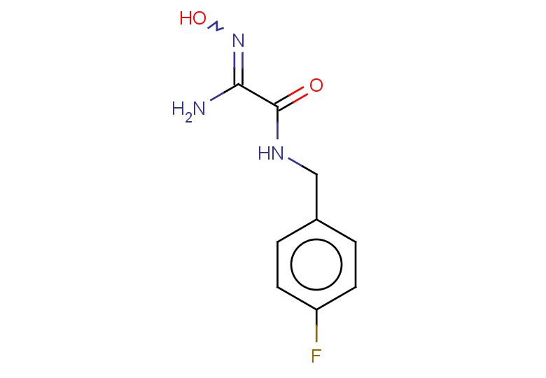N-[(4-fluorophenyl)methyl]-1-(N'-hydroxycarbamimidoyl)formamide