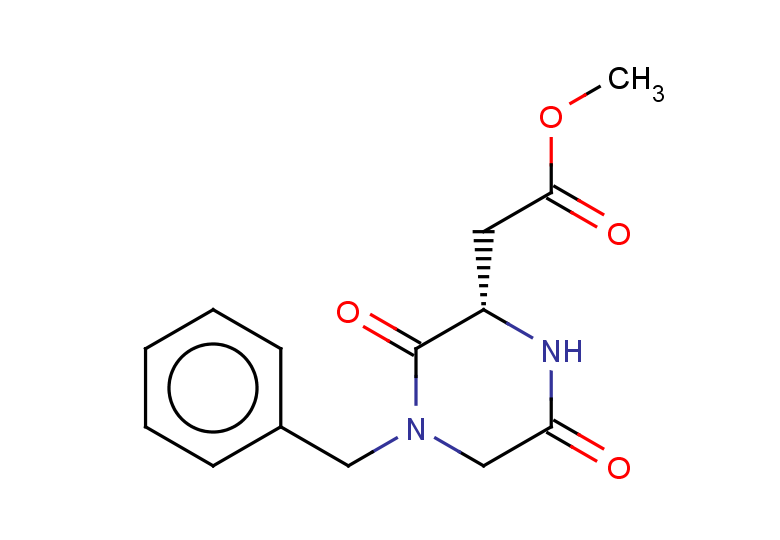 methyl 2-[(2S)-4-benzyl-3,6-dioxopiperazin-2-yl]acetate