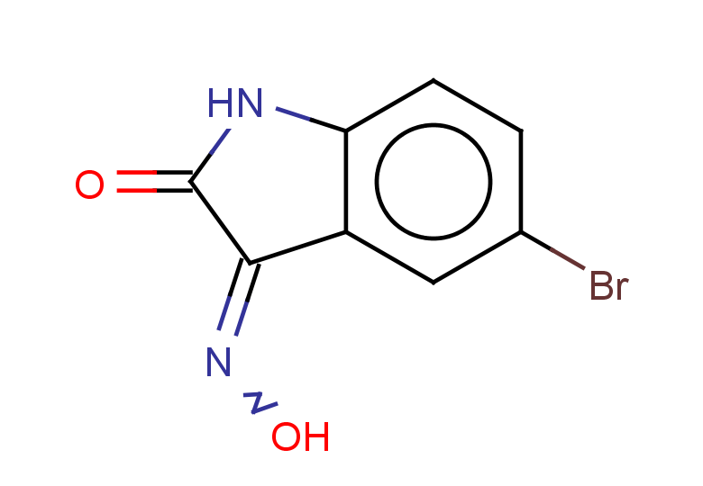 5-bromo-3-(hydroxyimino)-2,3-dihydro-1H-indol-2-one