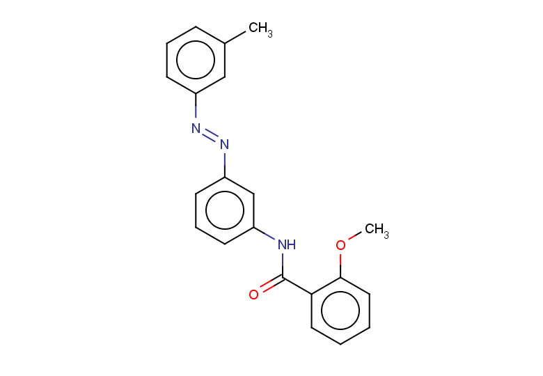 2-methoxy-N-{3-[(1E)-2-(3-methylphenyl)diazen-1-yl]phenyl}benzamide